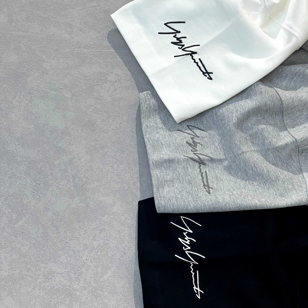 Y-3 25新款磨毛短袖阔版T恤颜色：黑，白，灰尺码：XS-XL