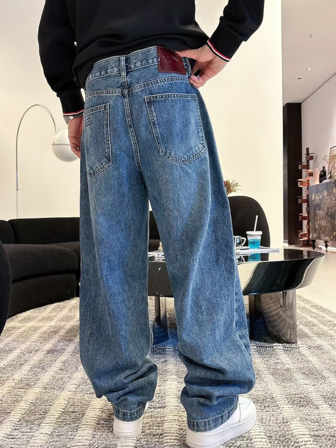 2025秋冬新款G家牛仔裤 m-3XL