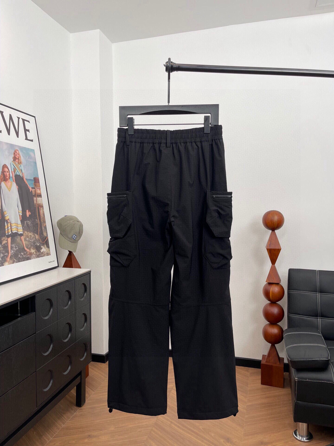 秋季新款🌟Y-3，立体拉链翻盖口袋，两侧机能风大口袋，直筒工装裤，版型完美！百搭款！上身效果潮流时尚活力