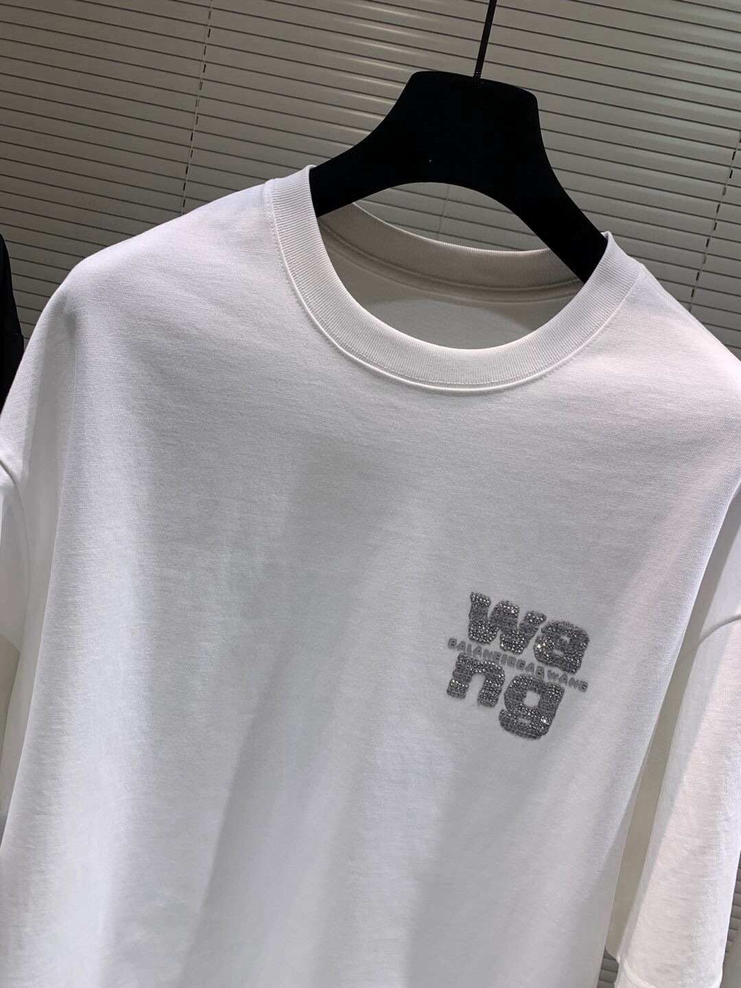 2025春夏新款大王亮珠刺绣工艺短袖尺码：XS-XL 最大可穿230斤