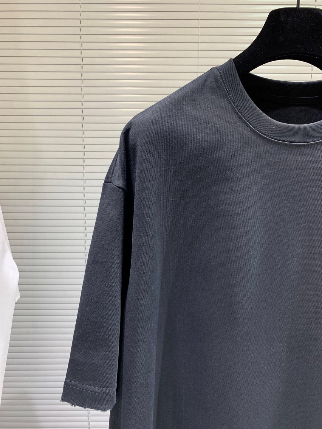 2025春夏新款大王亮珠刺绣工艺短袖尺码：XS-XL 最大可穿230斤