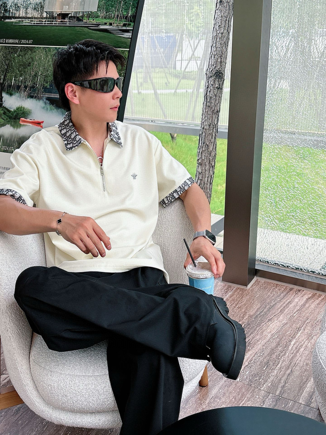 2025年新款D家翻领短袖m-3XL