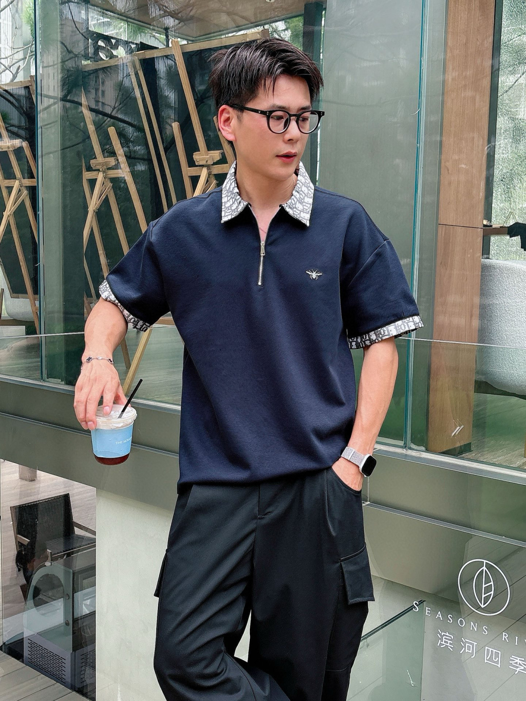 2025年新款D家翻领短袖m-3XL