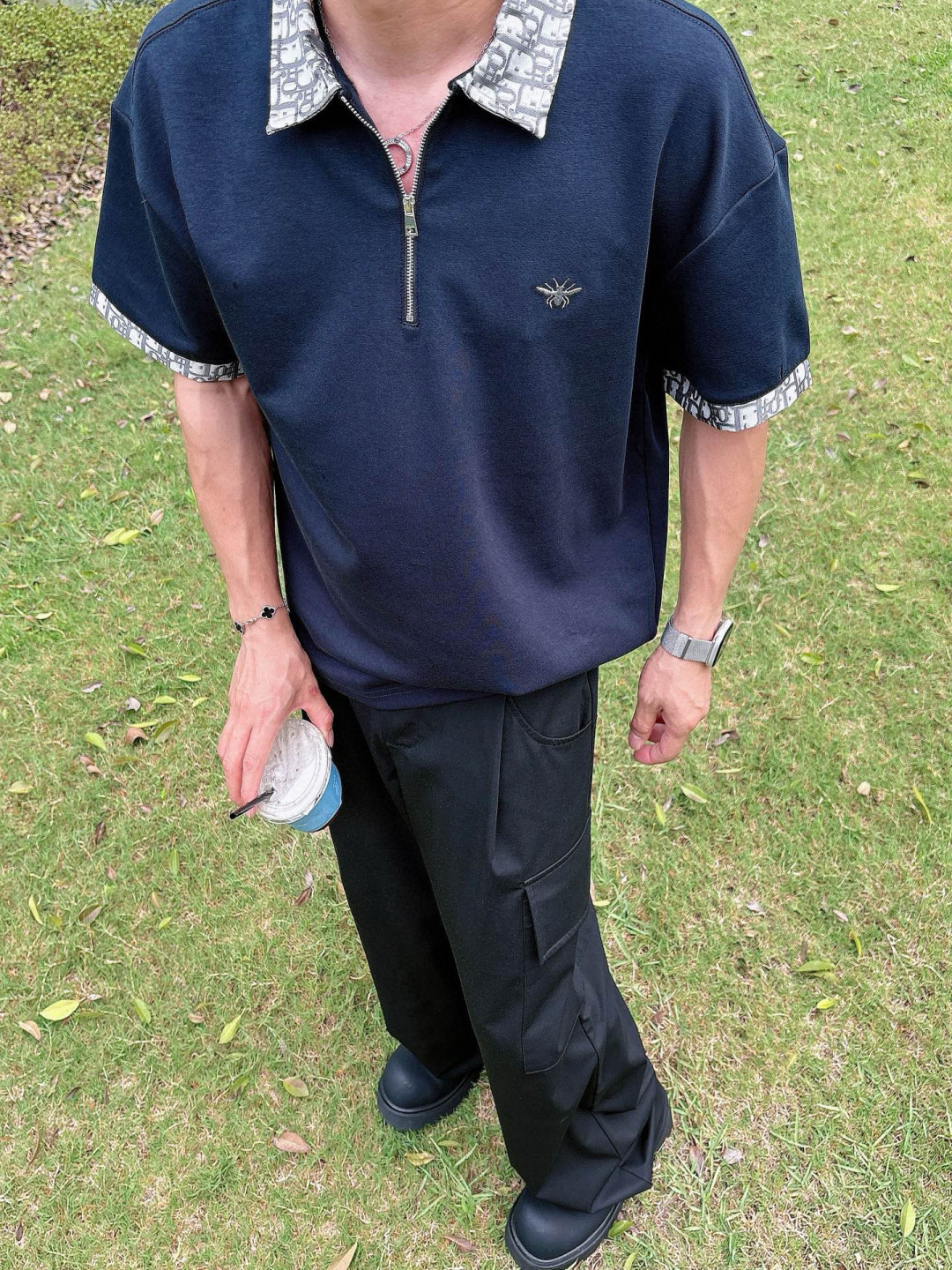 2025年新款D家翻领短袖m-3XL