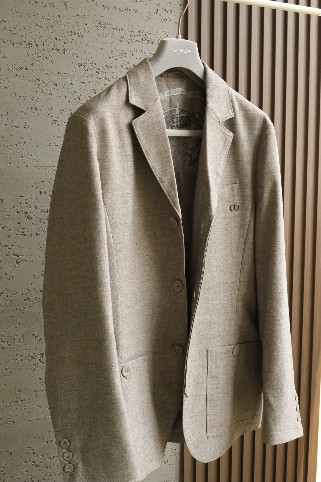 粗肌理CD西装外套2025 秋冬最新款上架Christ*an D*** 2025秋冬系列新品精选混纺纤维