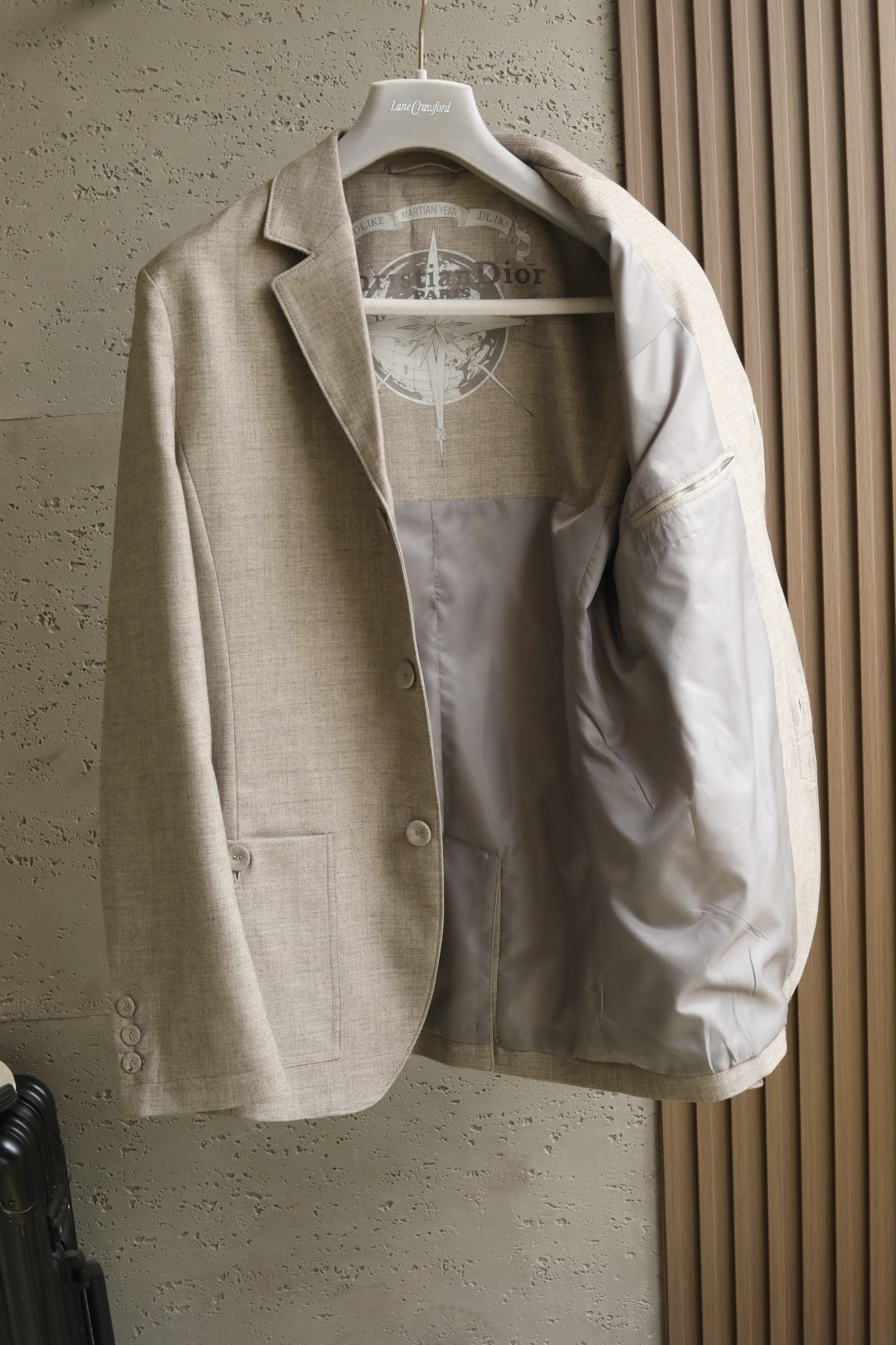 粗肌理CD西装外套2025 秋冬最新款上架Christ*an D*** 2025秋冬系列新品精选混纺纤维