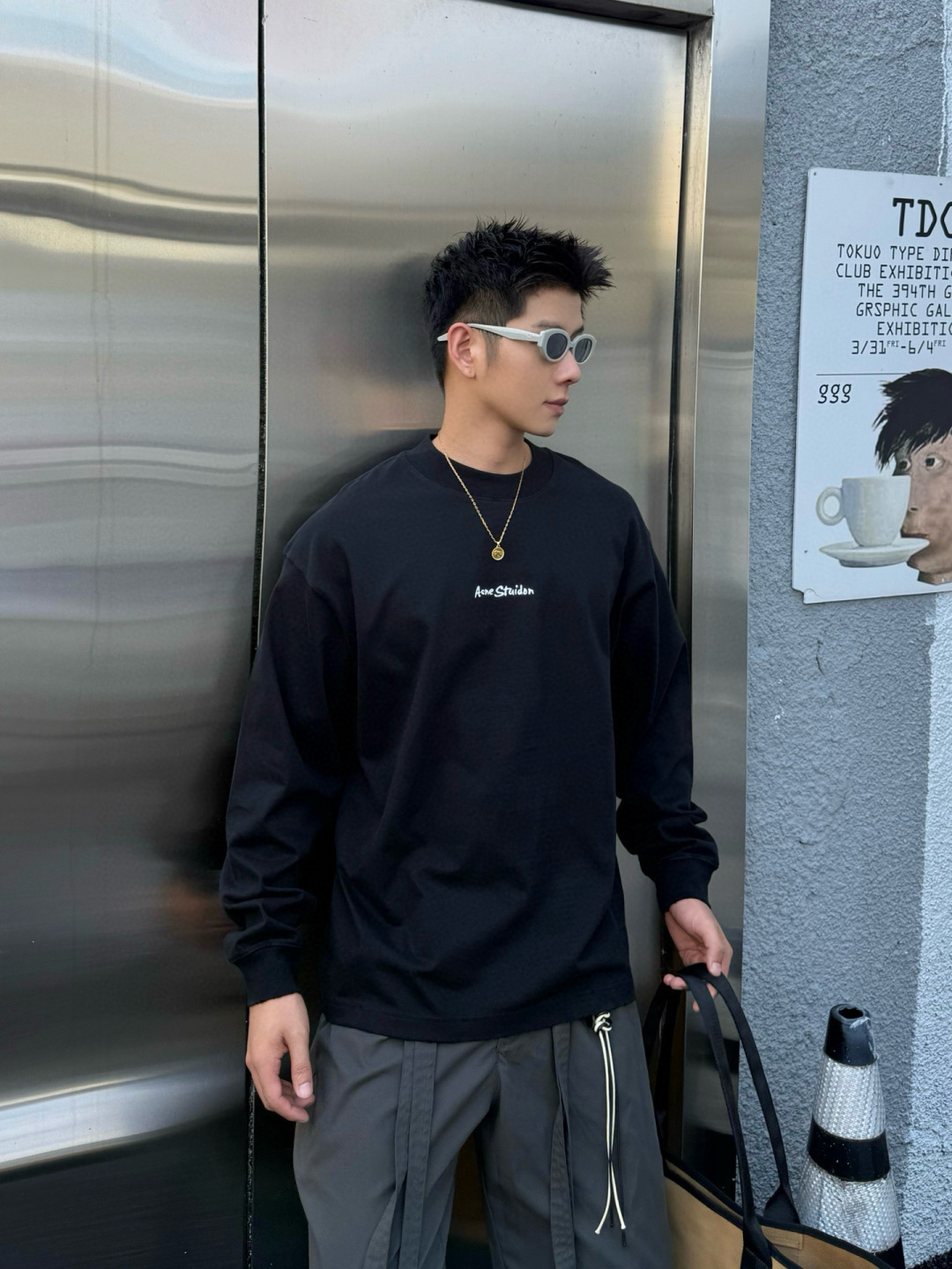 新款秋冬长袖🆕颜色：黑，白码数：S-XL款号：901