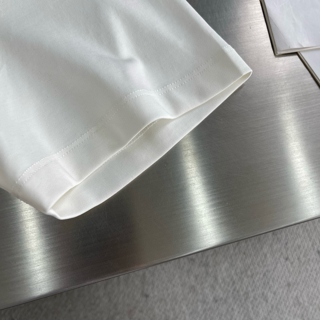 PRAD 25ss春夏系列圆领T恤尺码：M-3XL 微阔版型P.S：兰精莫代尔+匹马棉成分的高品质云朵棉