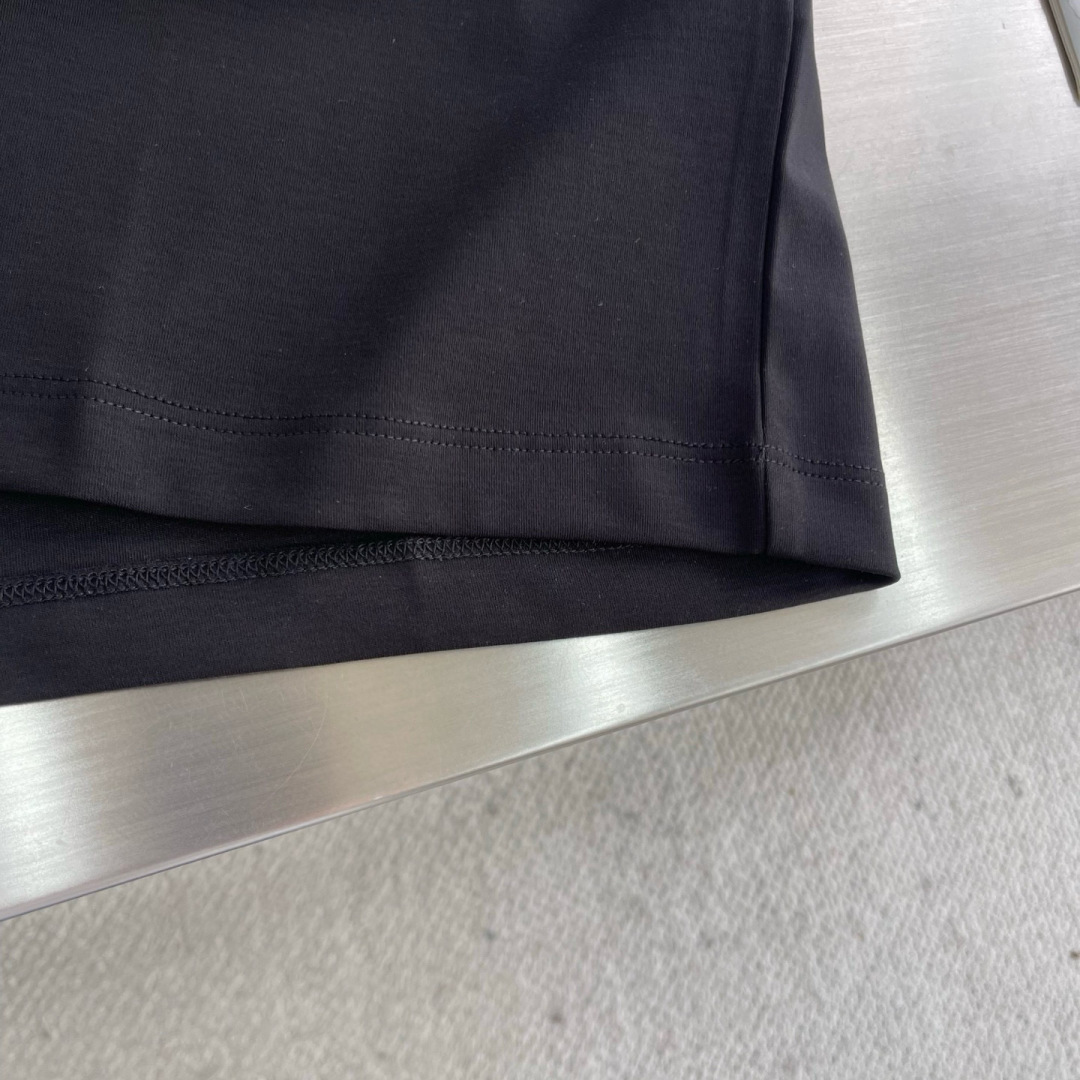 PRAD 25ss春夏系列圆领T恤尺码：M-3XL 微阔版型P.S：兰精莫代尔+匹马棉成分的高品质云朵棉