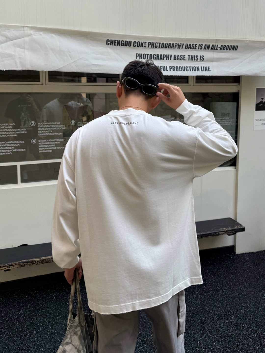 新款秋冬长袖🆕颜色：黑，白码数：S-XL款号：7005