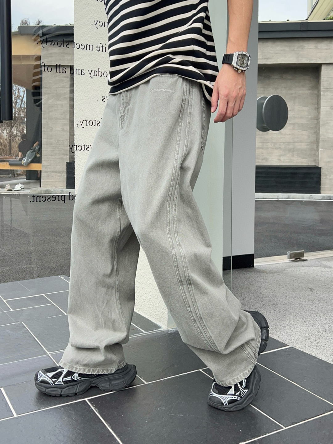 秋季裤子🆕颜色：黑，灰码数：M-3XL款号：5211