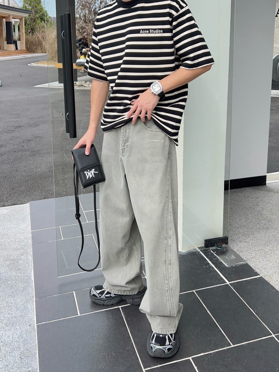 秋季裤子🆕颜色：黑，灰码数：M-3XL款号：5211