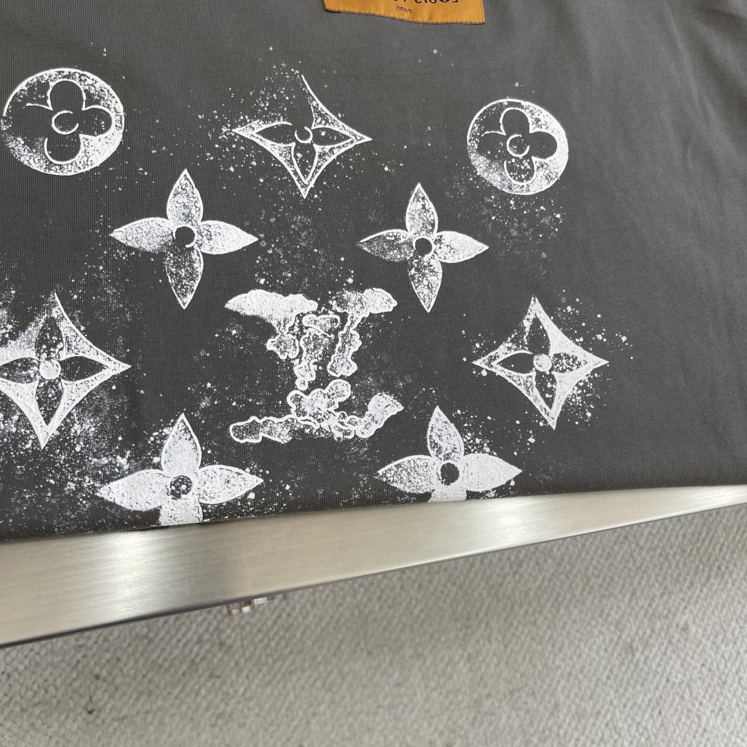 驴牌 2025年春夏系列圆领T恤尺码:M-5XL 微阔短袖T成份:潮棉平纹面料，245克重，100%纯棉