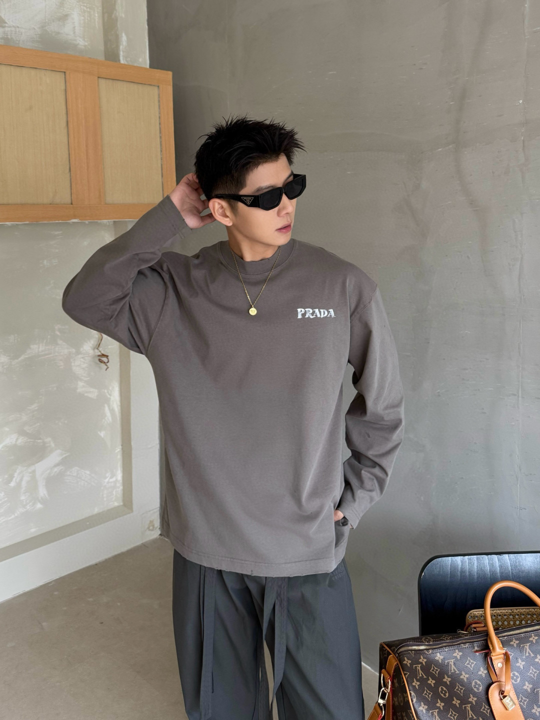 新款秋冬长袖🆕颜色：黑，白，绿码数：S-XL款号：7011