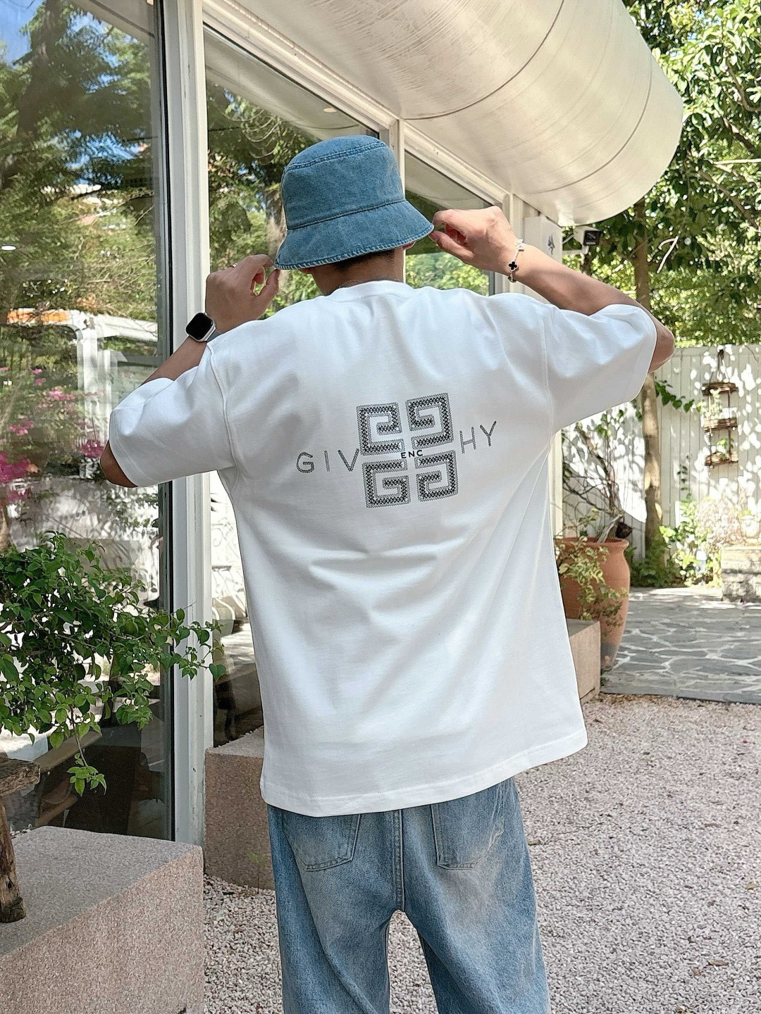 25新款磨毛短袖阔版T恤颜色：黑，白，灰尺码：XS-XL