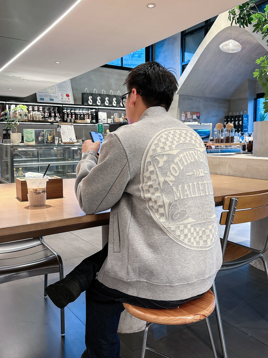 2025秋冬新款驴家重工艺烧花外套S-XL