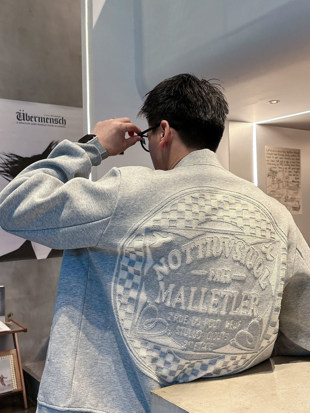 2025秋冬新款驴家重工艺烧花外套S-XL