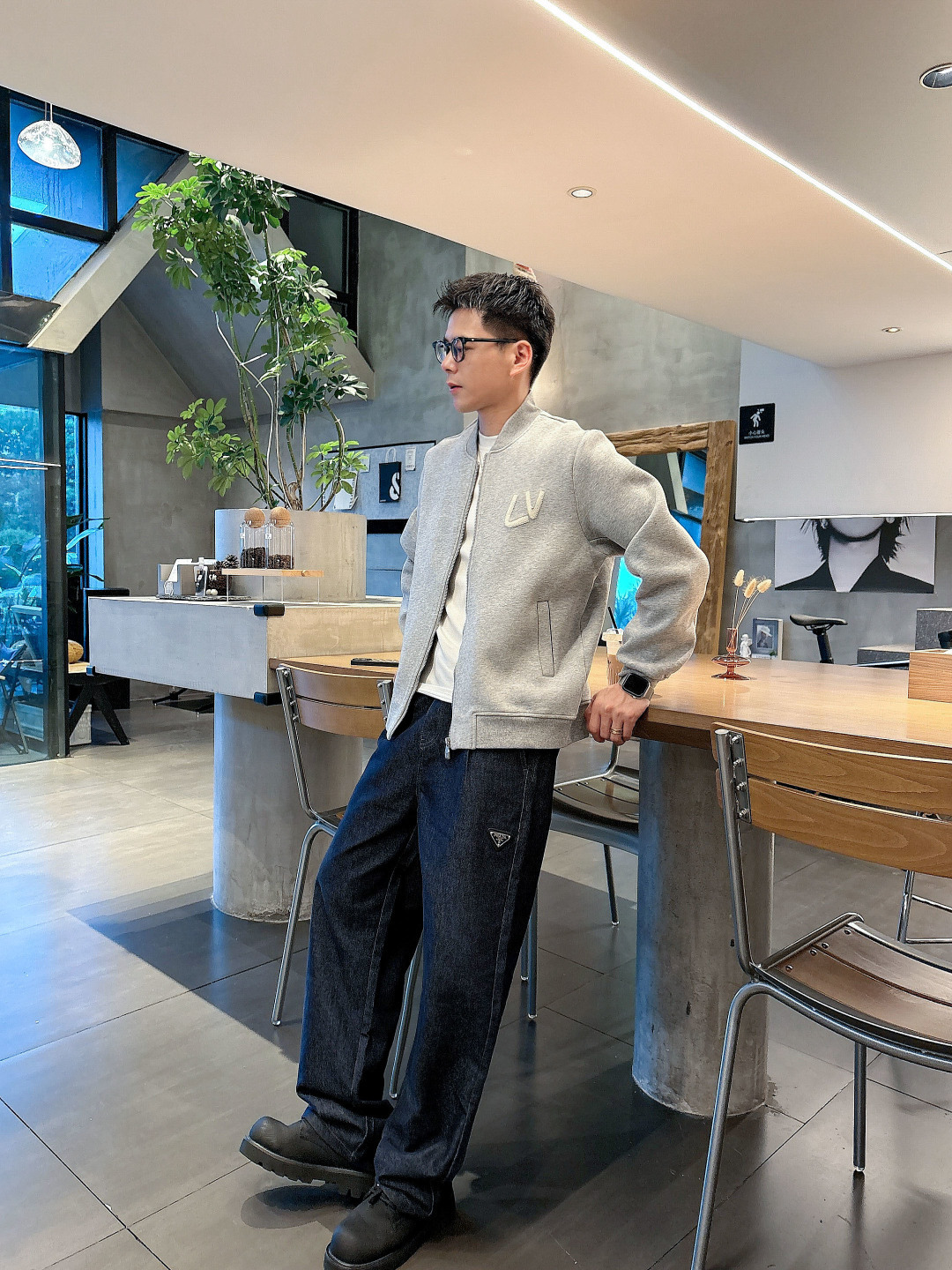 2025秋冬新款驴家重工艺烧花外套S-XL