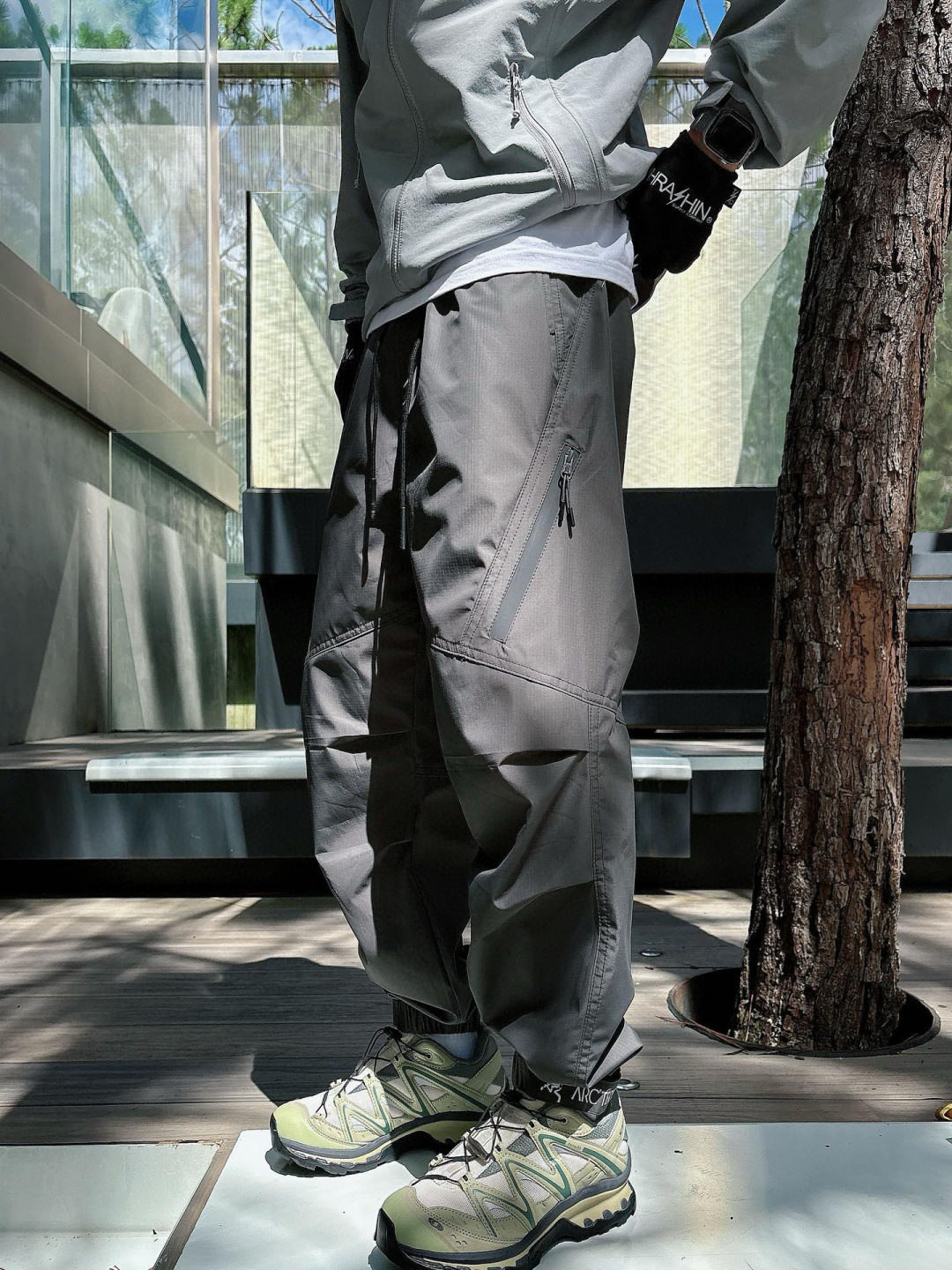 2025春夏款ARC'TERYX始祖鸟 GAMMA LT 男子 鸟家户外运动休闲冲锋裤专业研发的科技导湿