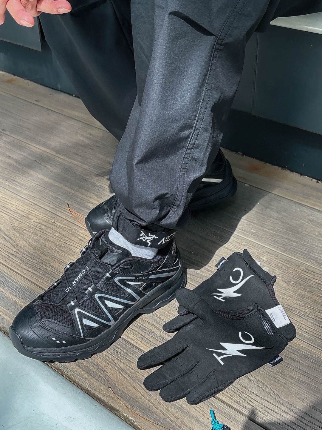 2025春夏款ARC'TERYX始祖鸟 GAMMA LT 男子 鸟家户外运动休闲冲锋裤专业研发的科技导湿