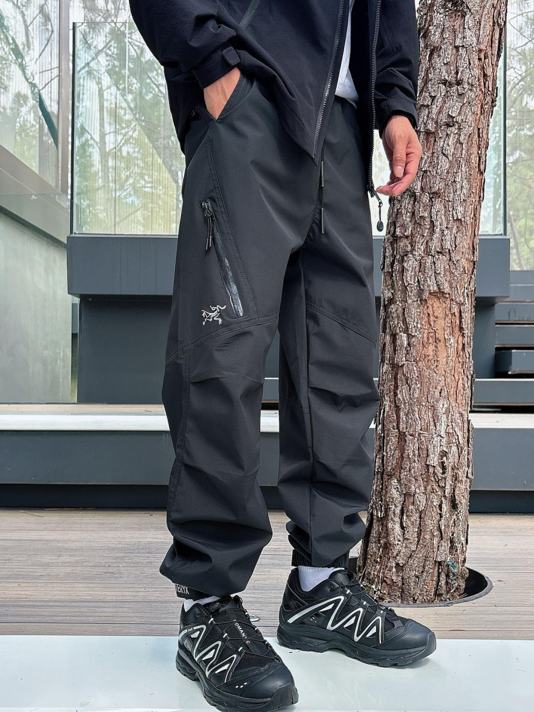 2025春夏款ARC'TERYX始祖鸟 GAMMA LT 男子 鸟家户外运动休闲冲锋裤专业研发的科技导湿