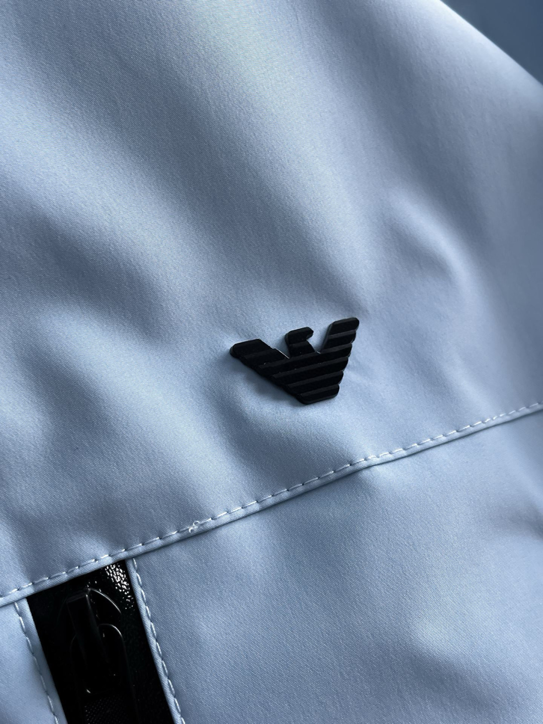 阿玛尼 官网同款，提前发售！2025新款男士夹克外套，原单三标齐全高端版本！带隐藏帽，专柜定制面料 透气