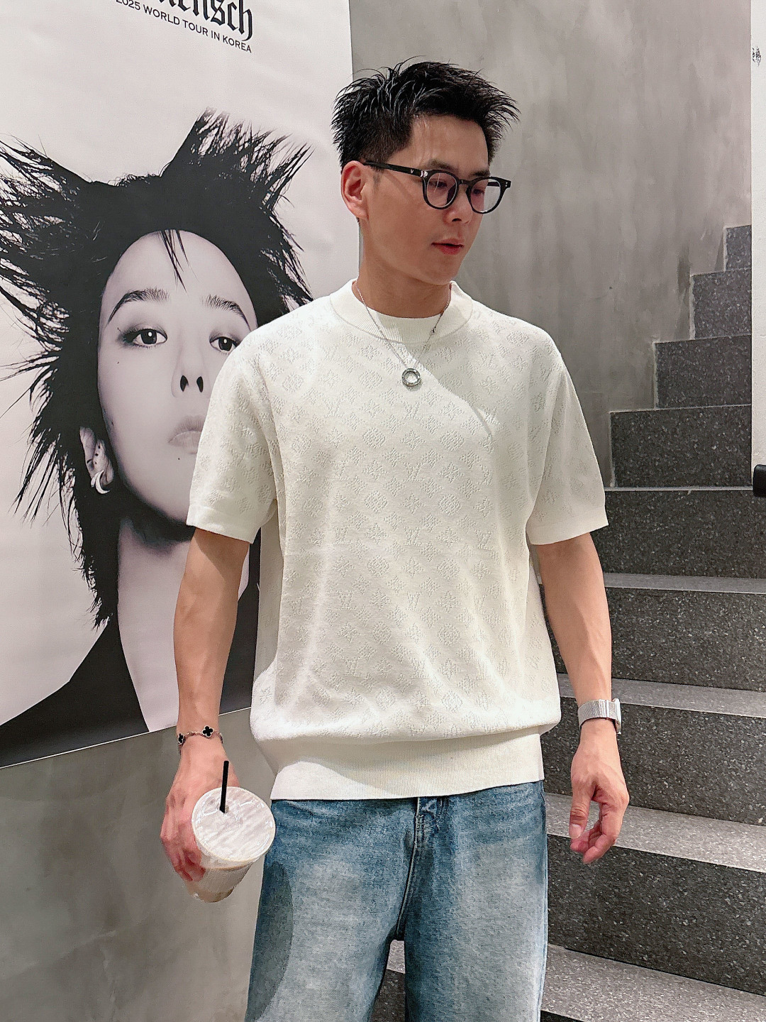 驴家 2025新款毛衣码数：M-3XL款号：95007