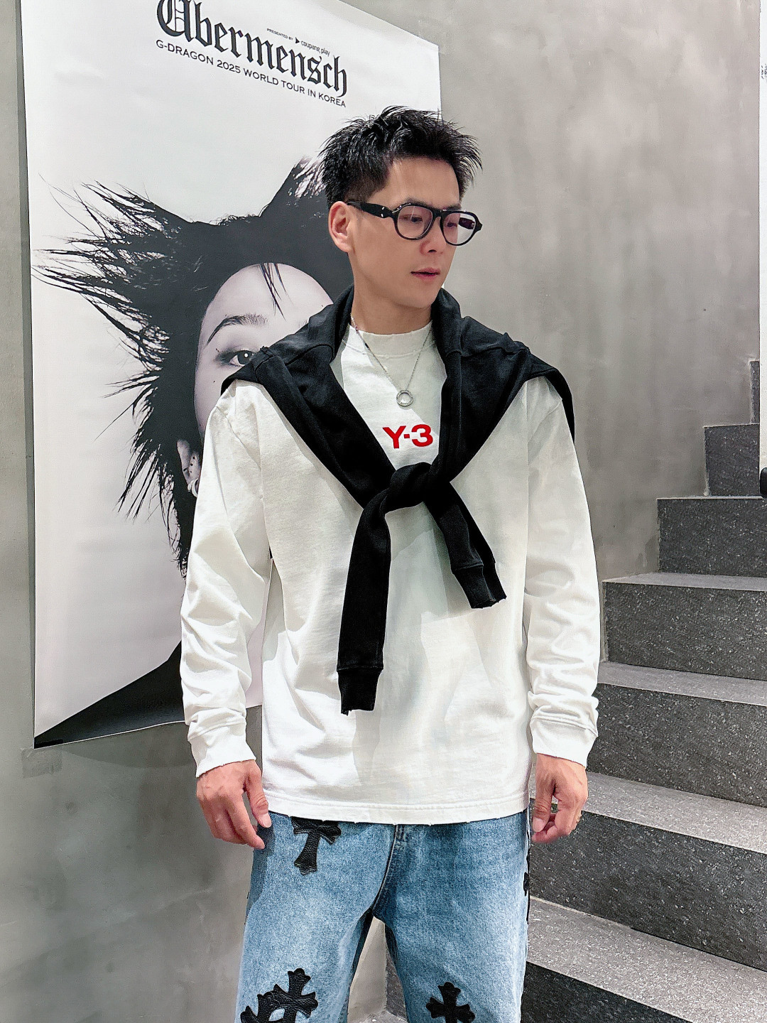 2025秋季新款Y-3重工艺洗水长袖XS-XL