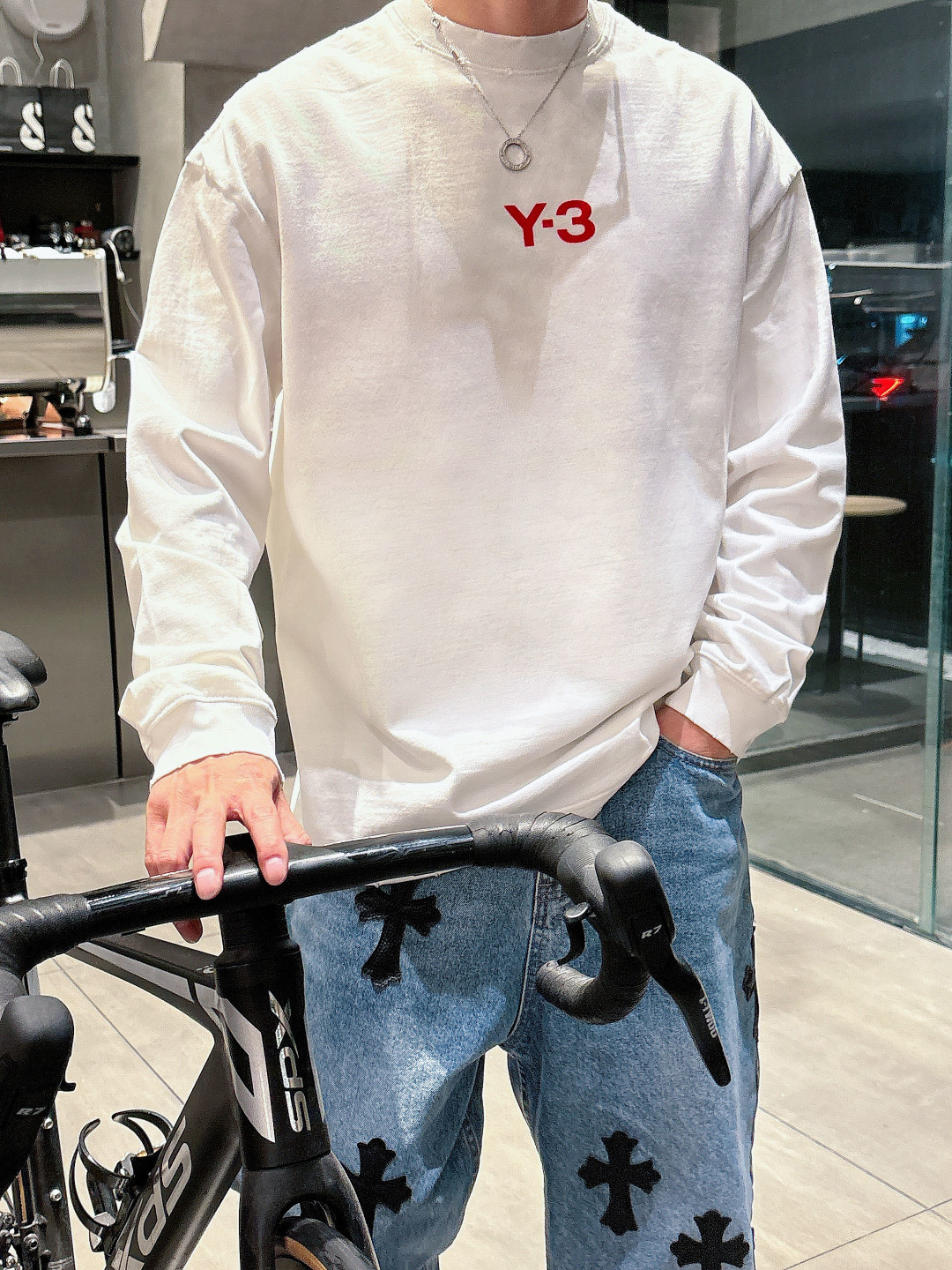 2025秋季新款Y-3重工艺洗水长袖XS-XL