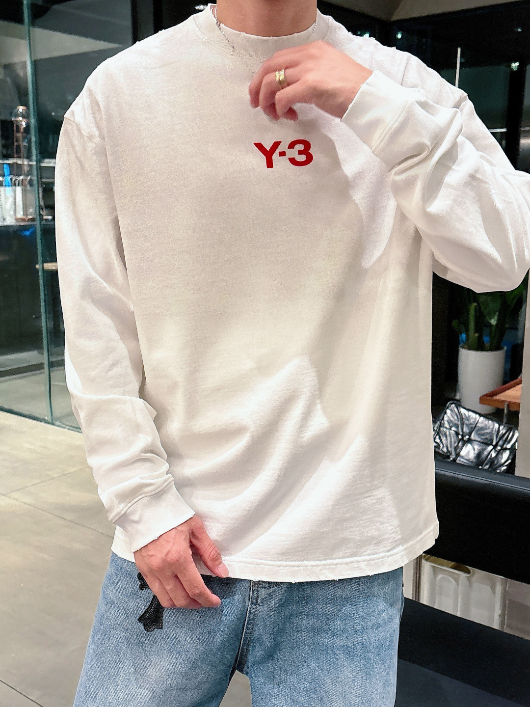 2025秋季新款Y-3重工艺洗水长袖XS-XL
