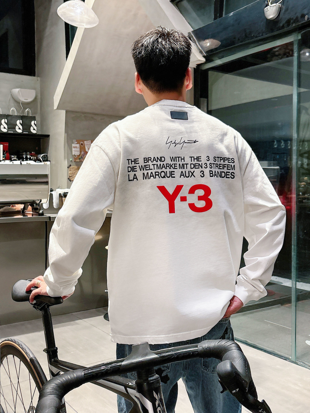 2025秋季新款Y-3重工艺洗水长袖XS-XL