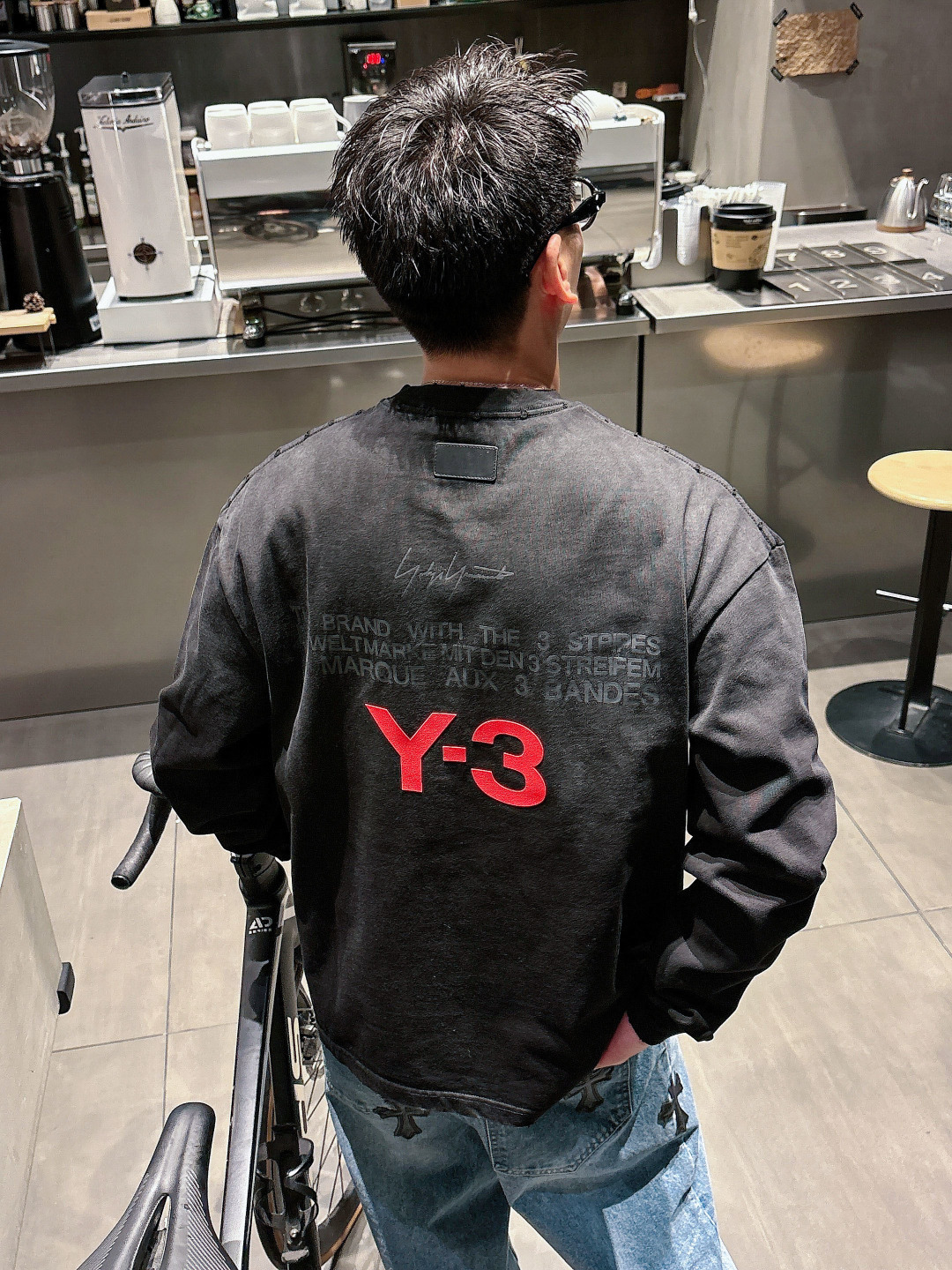 2025秋季新款Y-3重工艺洗水长袖XS-XL