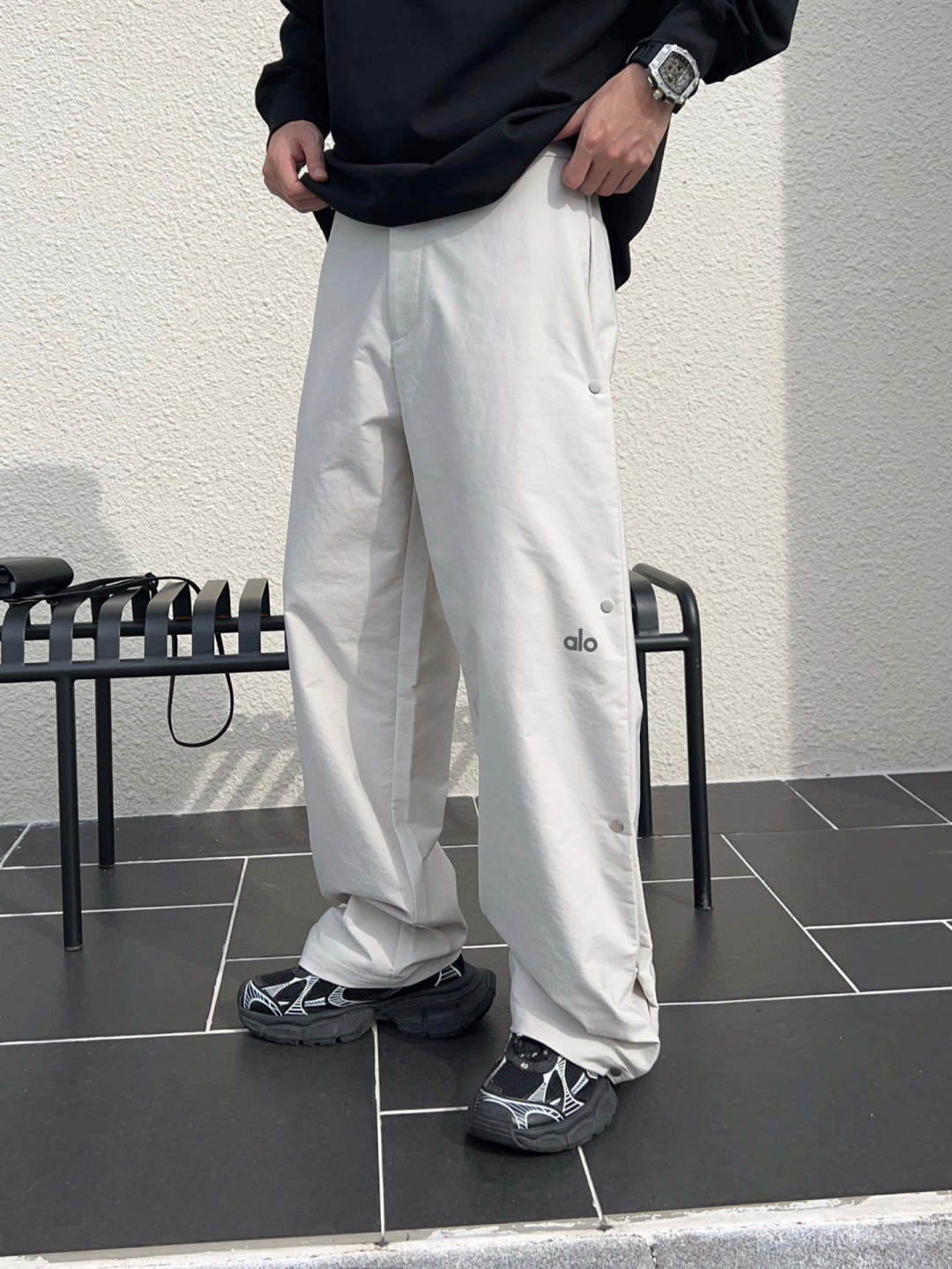 ALO 新款秋季裤子🆕颜色：黑，杏码数：M-3XL款号：5217