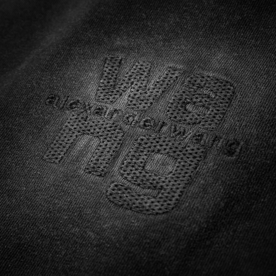 品牌：WANG季度：2025秋冬颜色：黑色 冷卡其 咖色尺码：S-XXL版型：宽松版 短袖T重量：390