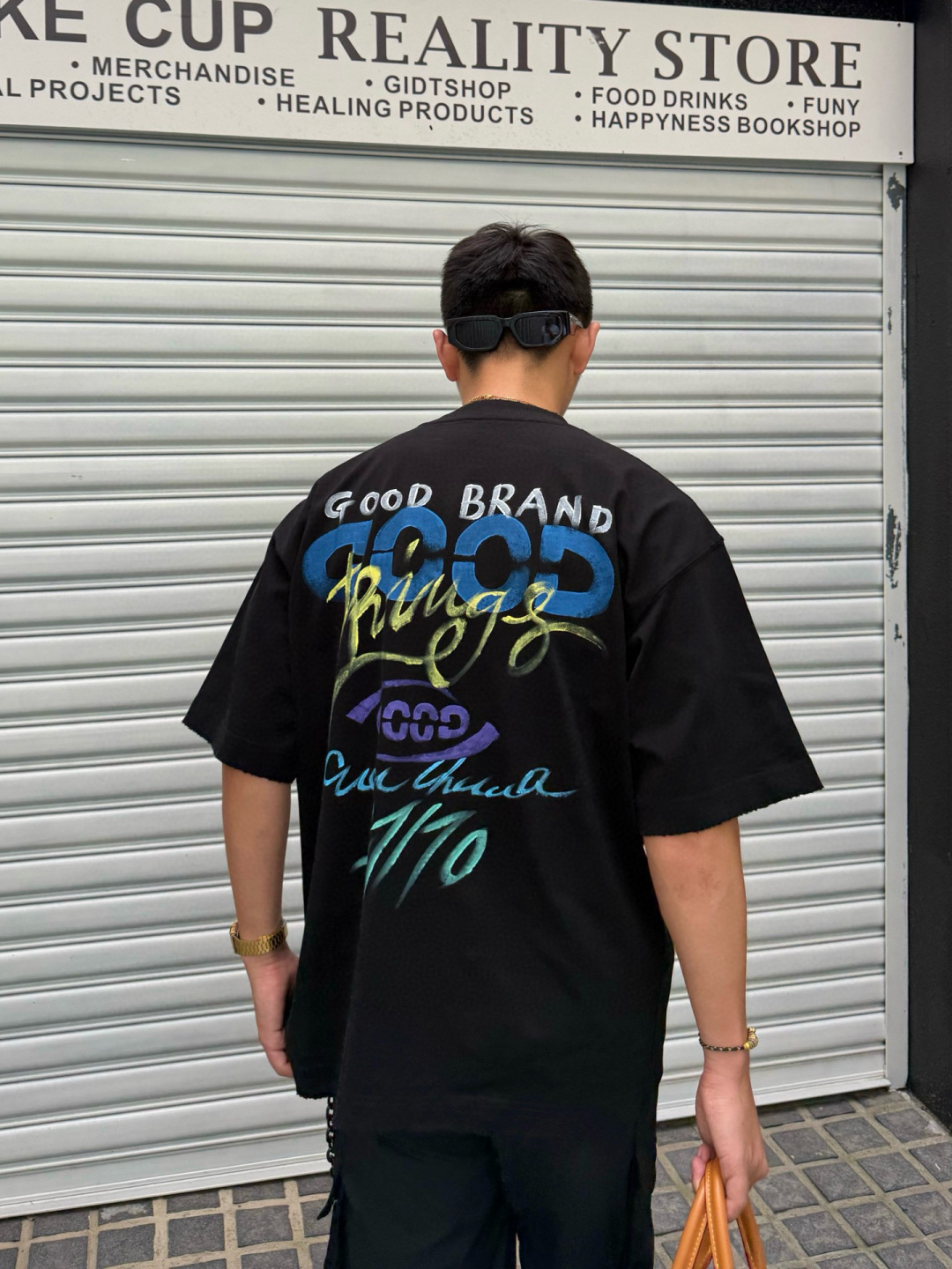 新款秋冬高克重T恤🆕颜色：黑，白码数：XS-XL款号：52110