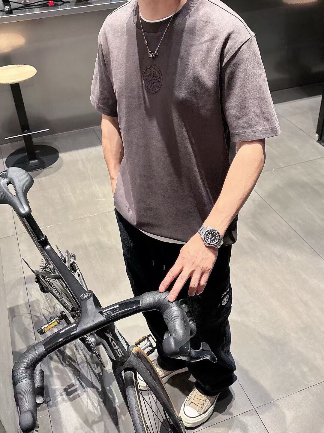 Dio 2025秋冬短袖系列尺码: M-3XL版型：微阔版型克重：270克重成份：碳素磨毛罗马棉平纹面料