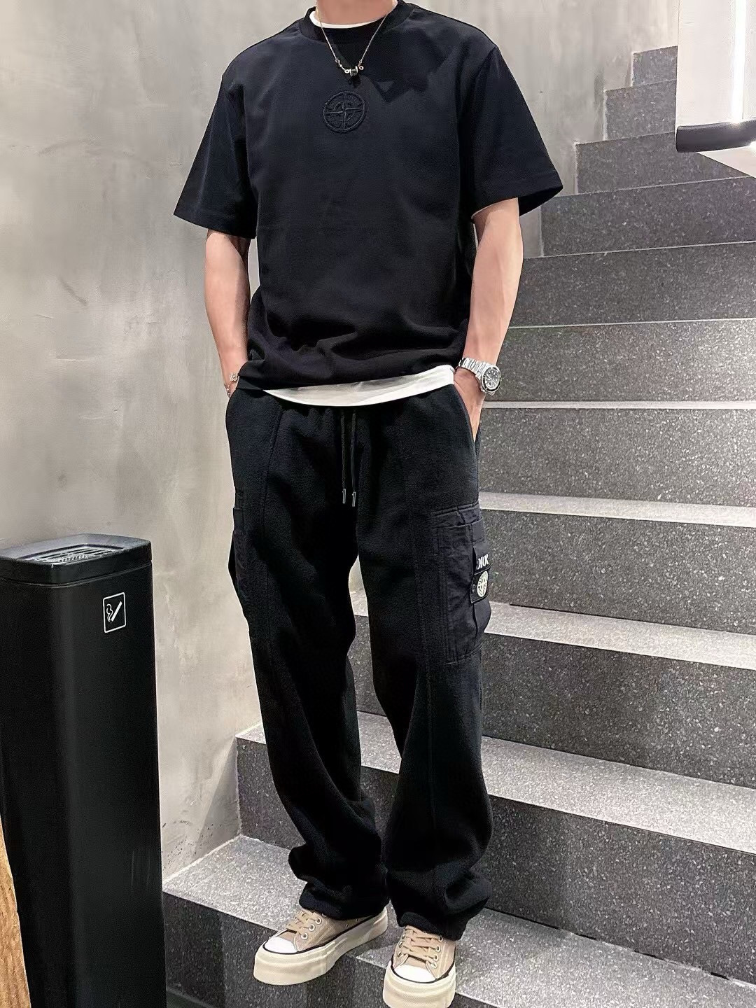 Dio 2025秋冬短袖系列尺码: M-3XL版型：微阔版型克重：270克重成份：碳素磨毛罗马棉平纹面料