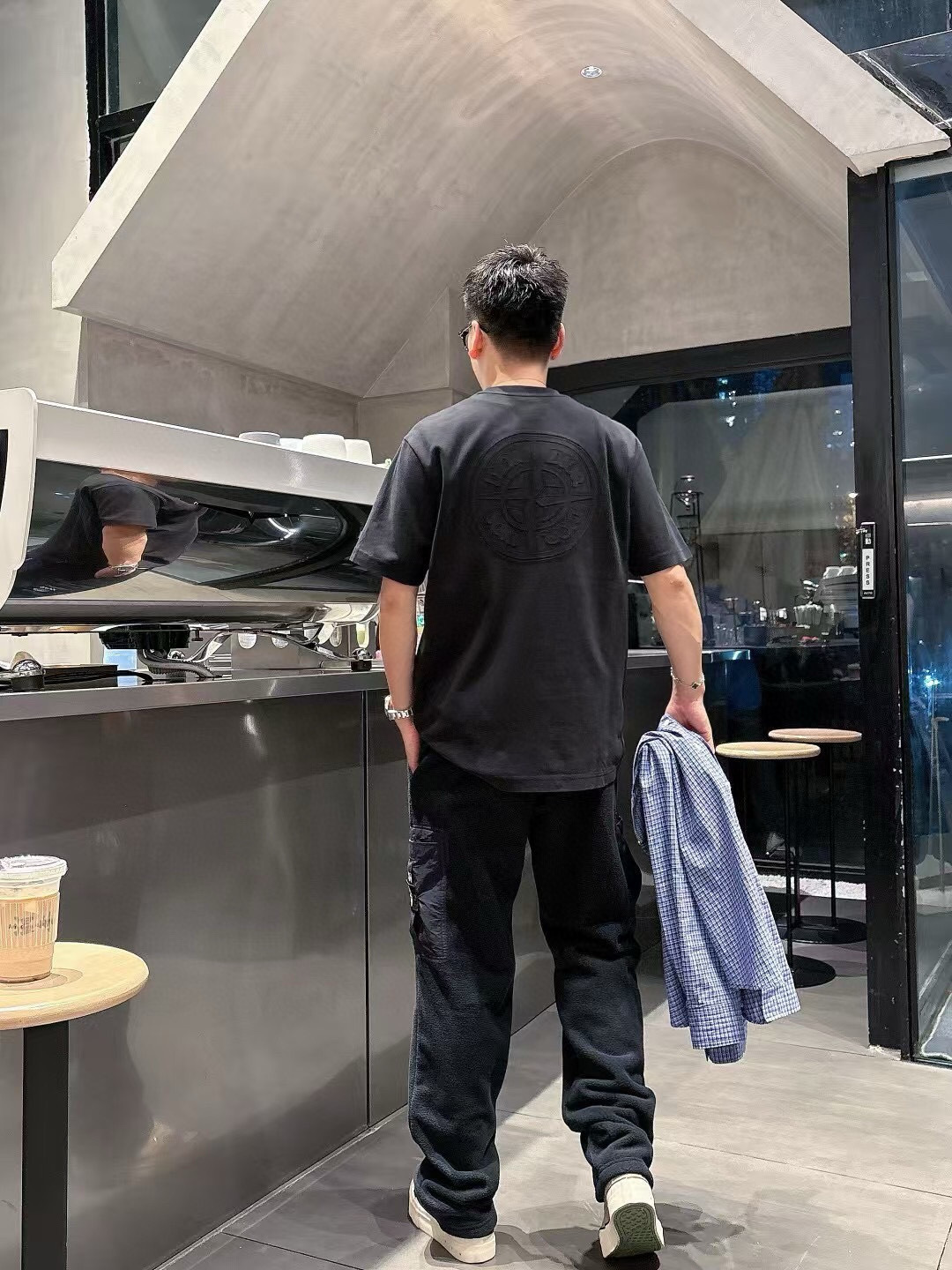 Dio 2025秋冬短袖系列尺码: M-3XL版型：微阔版型克重：270克重成份：碳素磨毛罗马棉平纹面料