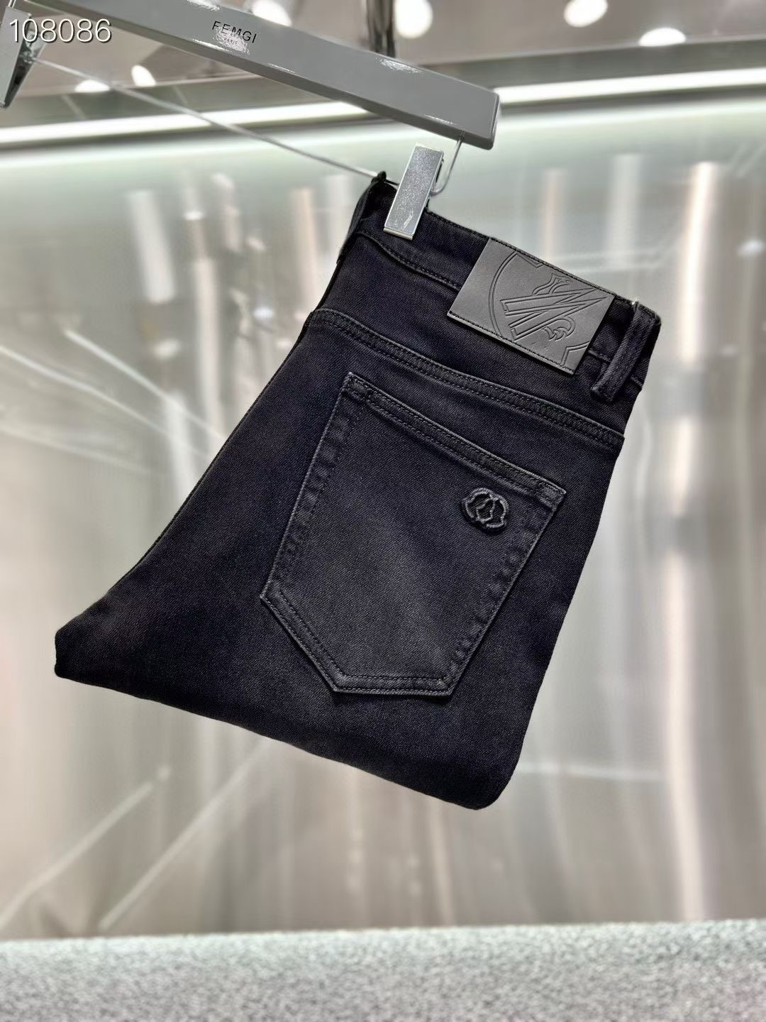MK 𝟐𝟎𝟐𝟓秋冬上新高订轻奢牛仔 现货供应 特殊成份莱赛尔面料 𝟏𝟓𝟖𝟎# 烟灰 码数: 𝟐𝟗-𝟑𝟖