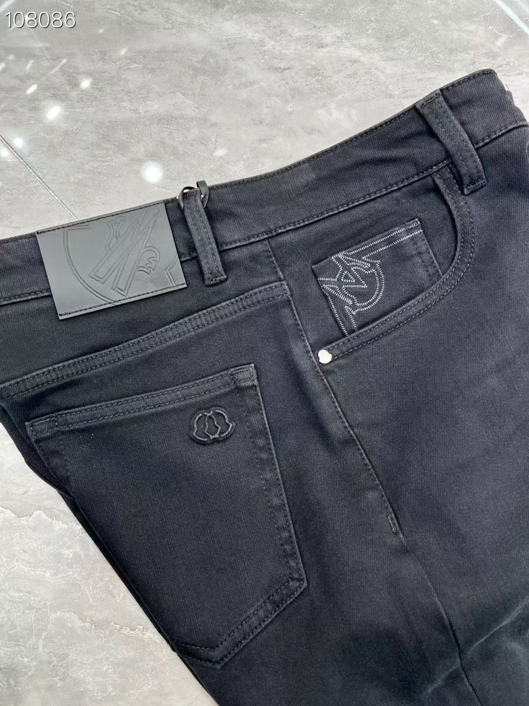 MK 𝟐𝟎𝟐𝟓秋冬上新高订轻奢牛仔 现货供应 特殊成份莱赛尔面料 𝟏𝟓𝟖𝟎# 烟灰 码数: 𝟐𝟗-𝟑𝟖