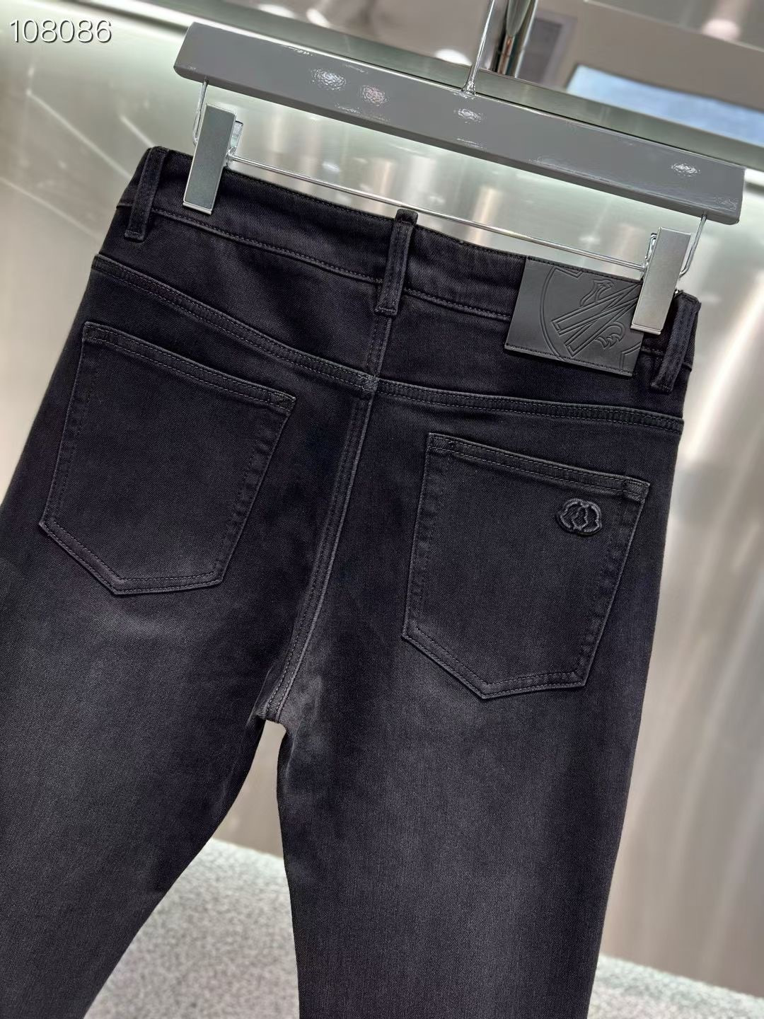 MK 𝟐𝟎𝟐𝟓秋冬上新高订轻奢牛仔 现货供应 特殊成份莱赛尔面料 𝟏𝟓𝟖𝟎# 烟灰 码数: 𝟐𝟗-𝟑𝟖