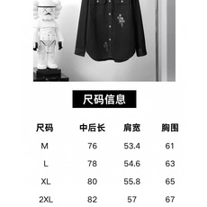 品牌:CH克家季度:2025秋冬颜色:黑色尺码:M-2XL码版型:微阔版 牛仔夹克重量:12安成分:90 品牌:CH克家季度:2025秋冬颜色:黑色尺码:M-2XL码版型:微阔版 牛仔夹克重量:12安成分:90