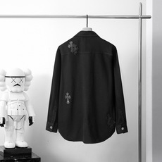 品牌:CH克家季度:2025秋冬颜色:黑色尺码:M-2XL码版型:微阔版 牛仔夹克重量:12安成分:90 品牌:CH克家季度:2025秋冬颜色:黑色尺码:M-2XL码版型:微阔版 牛仔夹克重量:12安成分:90