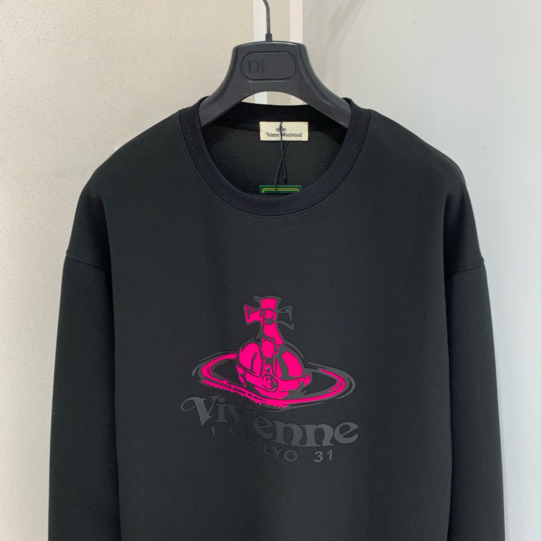 2025秋冬新款西太后圆领卫衣M-4XL