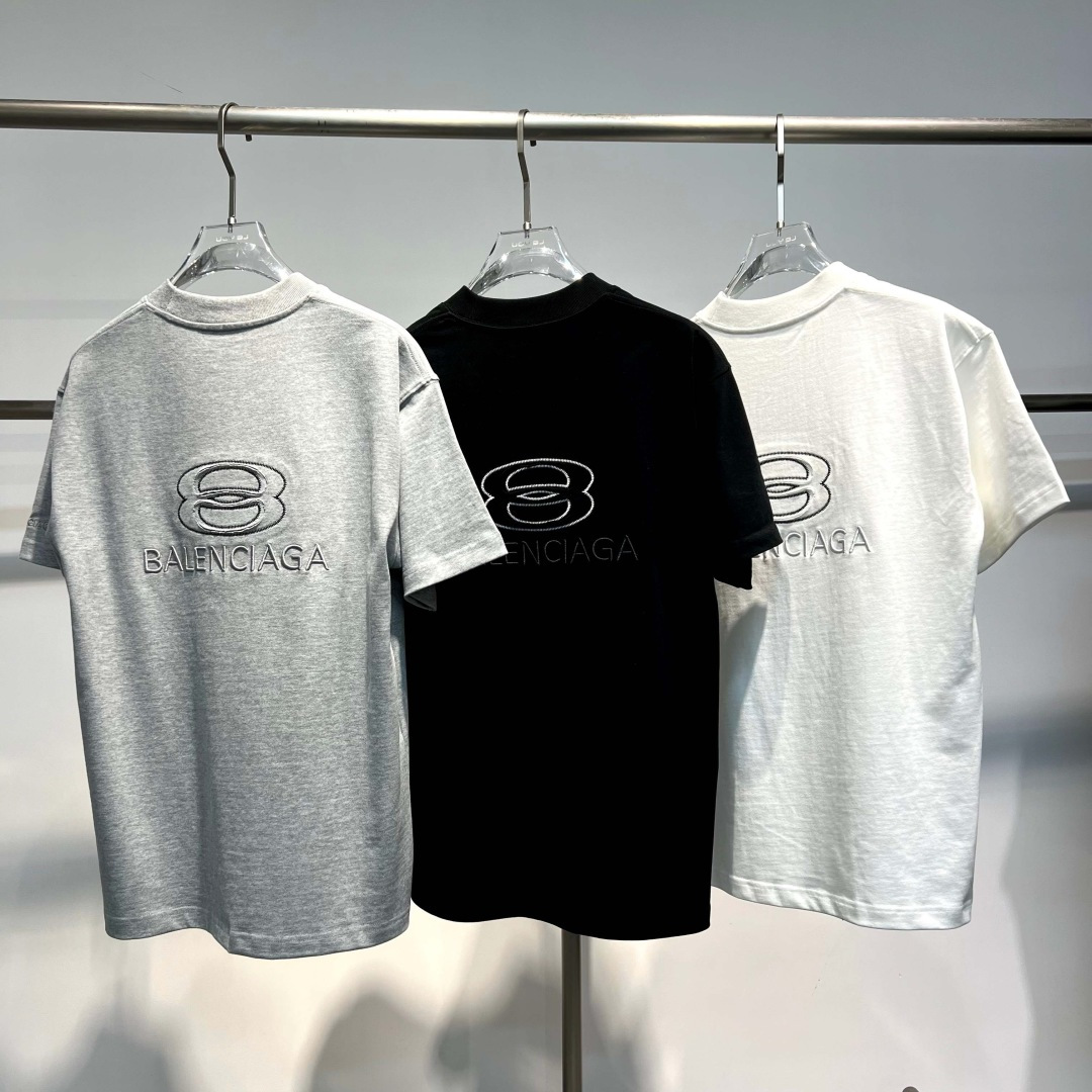 25新款磨毛短袖阔版T恤颜色：黑，白，灰尺码：XS-XL