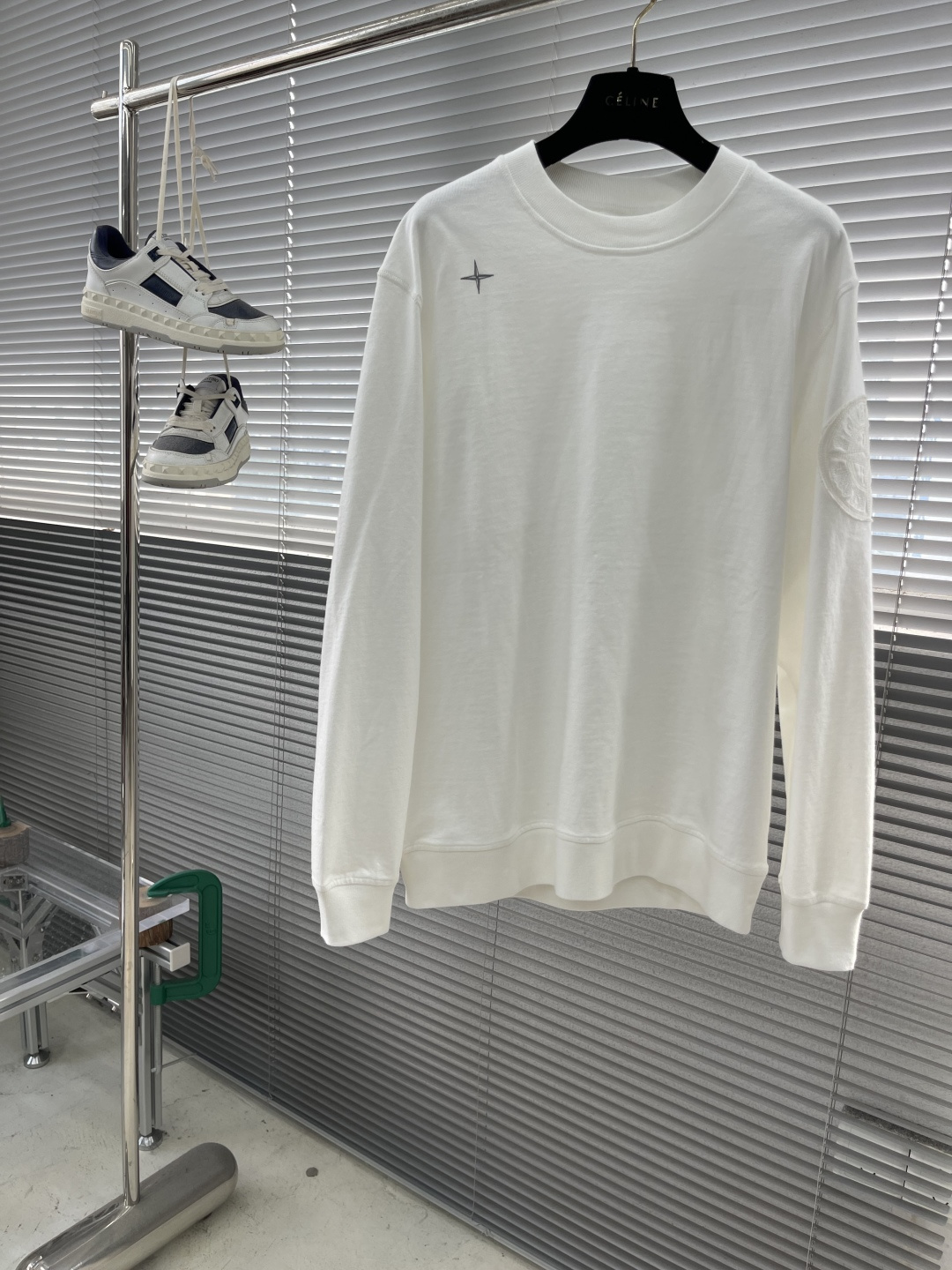 Stone Island 2025秋冬系列休闲卫衣码数：M-5XL 微阔版型重磅强捻双纱，拥有粗犷的纱结