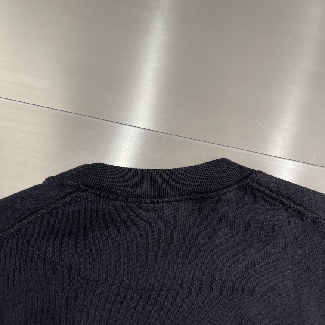 Stone Island 2025秋冬系列休闲卫衣码数：M-5XL 微阔版型重磅强捻双纱，拥有粗犷的纱结