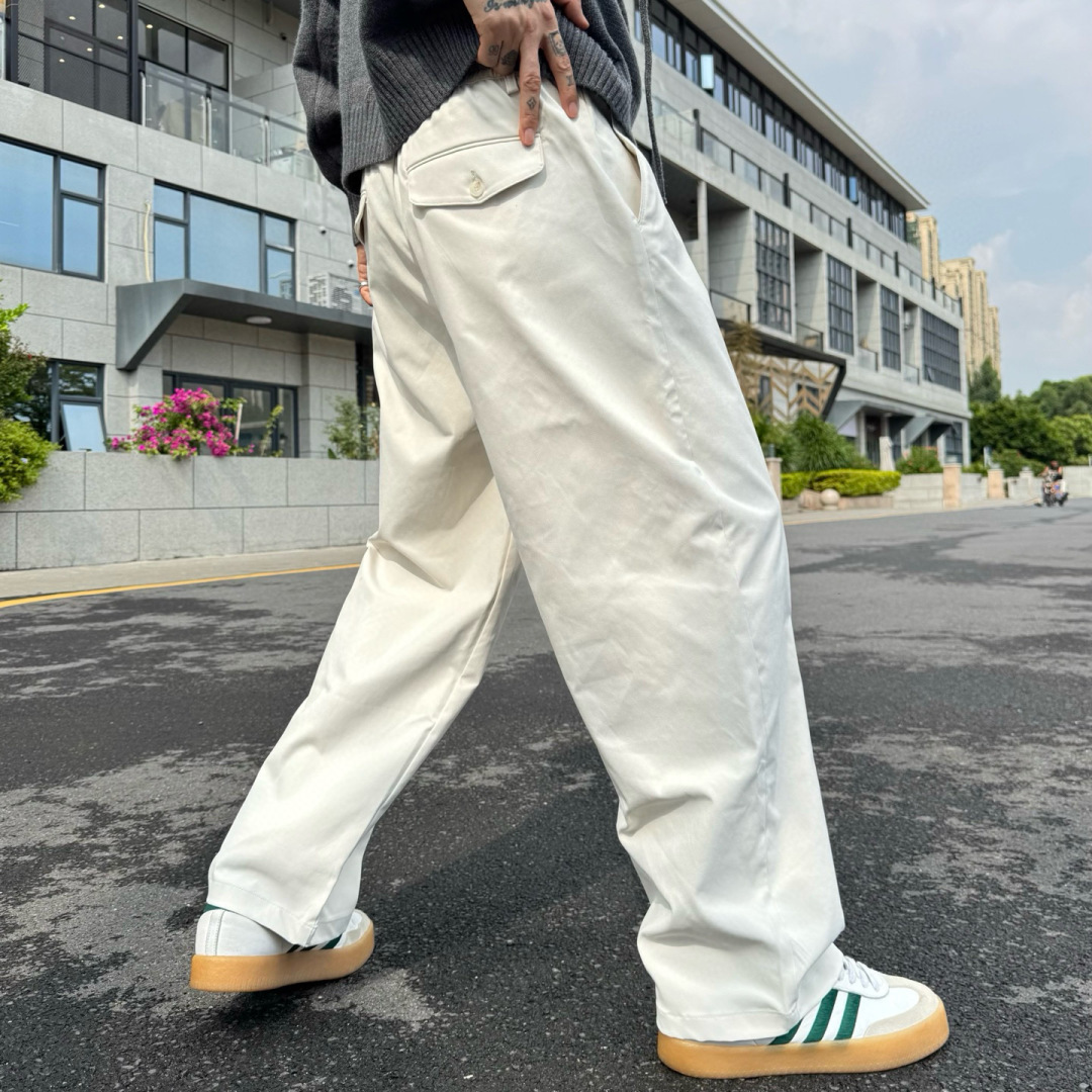 JIL🌟早秋新款休闲工装裤🆕采用优质面料，具有质感，超级时尚洋气！码数：M-XL男女同款 （模特185 