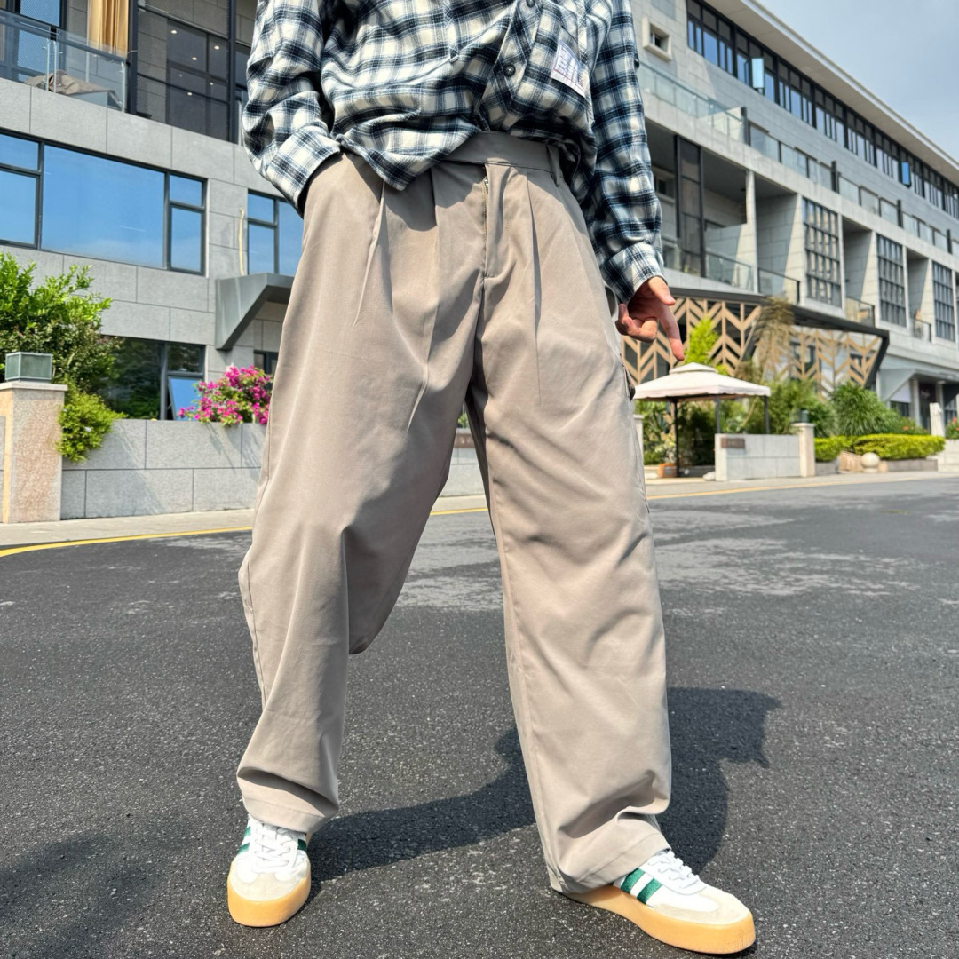 JIL🌟早秋新款休闲工装裤🆕采用优质面料，具有质感，超级时尚洋气！码数：M-XL男女同款 （模特185 