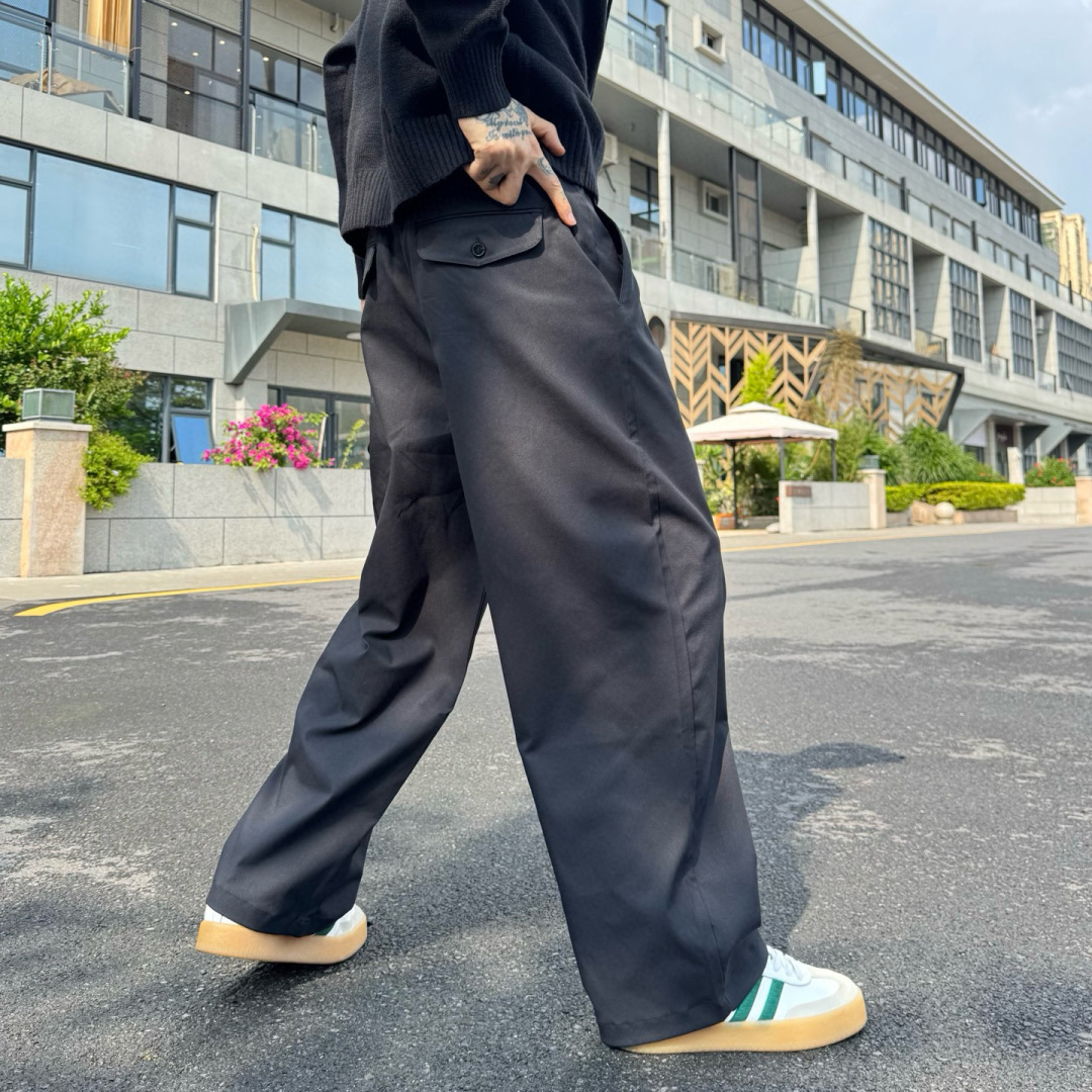 JIL🌟早秋新款休闲工装裤🆕采用优质面料，具有质感，超级时尚洋气！码数：M-XL男女同款 （模特185 